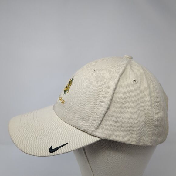 St. Albans Strapback Hat Tan One Size Adjustable Nike Golf Swoosh - Picture 3 of 8